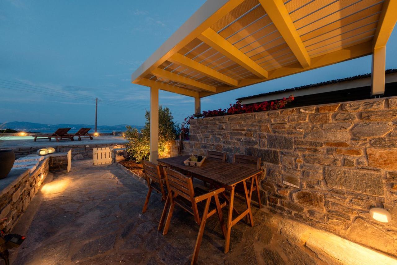 Kallirroe Deluxe Villa With Sea View And Pool Chrisi Akti  Exterior foto